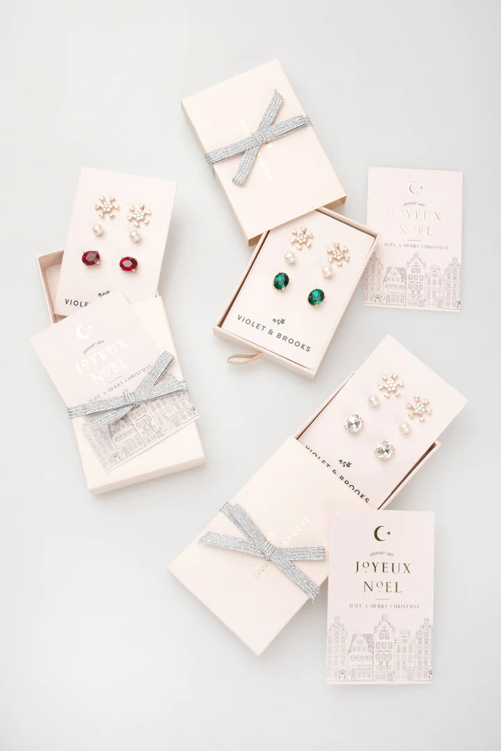 Clara Boxed Earring Trio